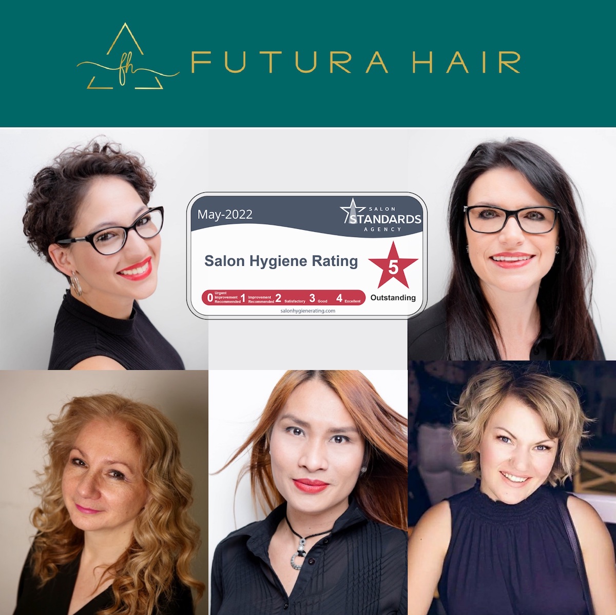 Futura Hair First In City To Win Hygiene Award