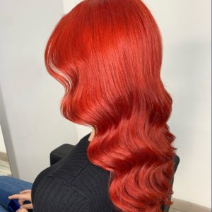 Vibrant red