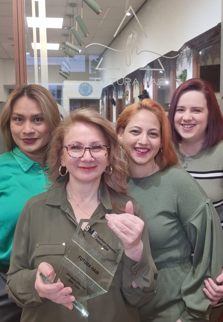 FUTURA Voted 'Hair Salon of the Year' Exeter 2024
